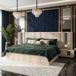 Oxford Ash & Charcoal Gray Matt Finish Bed Dressing Set - Image 5